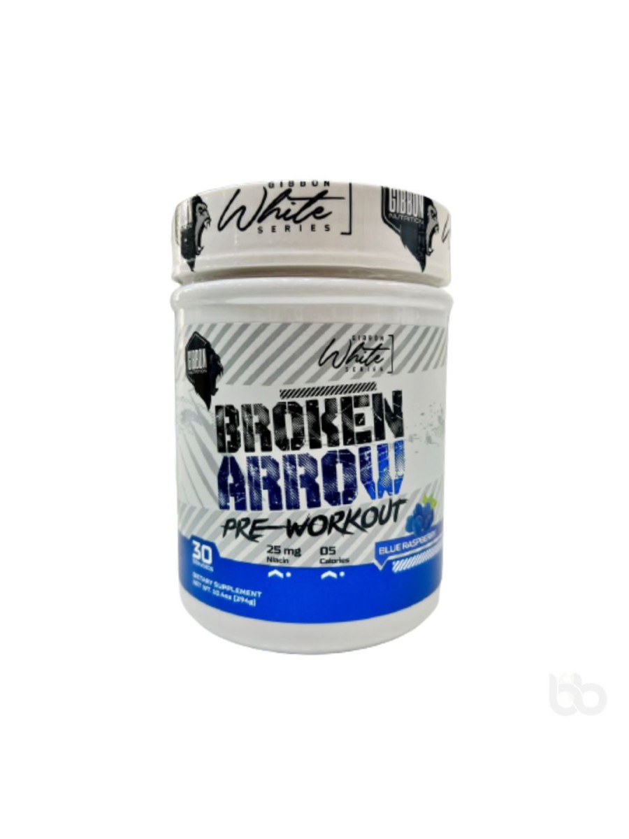 Gibbon Nutrition White Series Broken Arrow PreWorkout